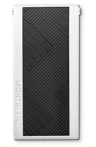 Montblanc Men's Extreme 3.0 Stainless Steel & Leather Money Clip In Black