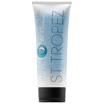 St. Tropez Tanning Essentials In Shower Gradual Tan Light 6.7 oz/ 198 ml