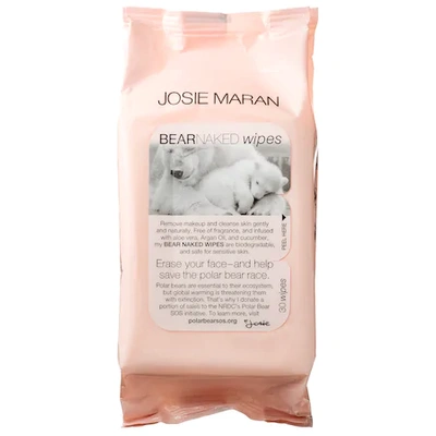 Josie Maran Bear Naked Wipes Mini 30 Wipes