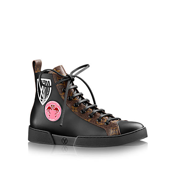 Louis Vuitton Checkpoint Sneaker Boot | ModeSens