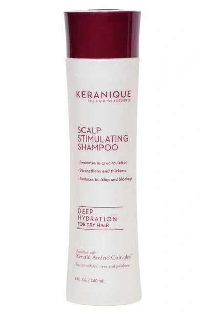 Keranique Scalp Stimulating Shampoo Deep Hydration For Dry Hair 8 oz