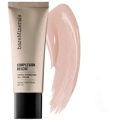 Bareminerals Complexion Rescue Tinted Moisturizer With Hyaluronic Acid And Mineral Spf 30 Suede 04 1.18 oz