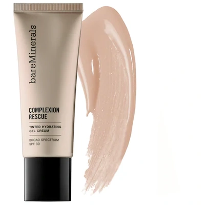 Bareminerals Complexion Rescue Tinted Moisturizer With Hyaluronic Acid And Mineral Spf 30 Ginger 06 1.18 oz
