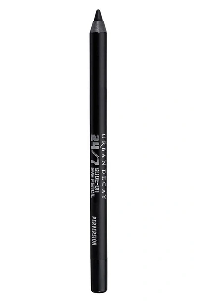 Urban Decay 24/7 Glide-on Waterproof Eyeliner Pencil Perversion 0.04 oz/ 1.2 G In Perversion (matte Blackest Black)