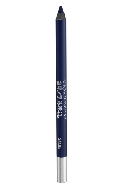 Urban Decay 24/7 Glide-on Waterproof Eyeliner Pencil Sabbath 0.04 oz/ 1.2 G In Sabbath (matte Deep Navy)