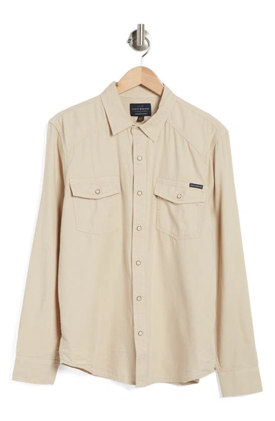 Lucky Brand Western Button-up Shirt In Peyote