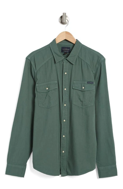 Lucky Brand Western Button-up Shirt In Pine Ridge