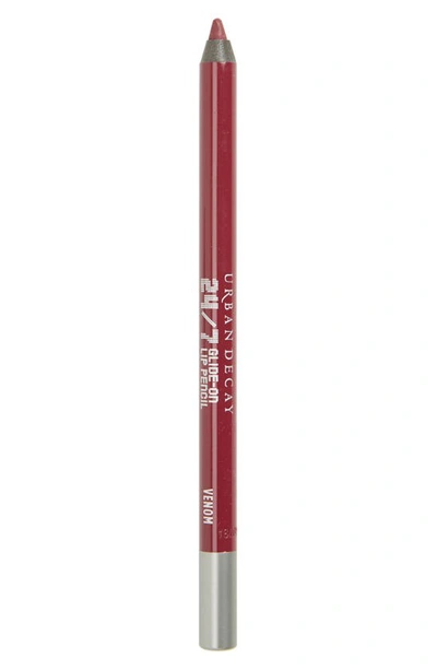 Urban Decay 24/7 Glide-on Waterproof Lip Liner Venom 0.04 oz/ 1.2 G In Venom