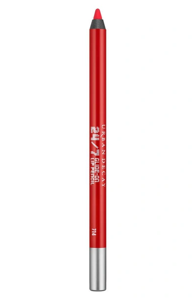 Urban Decay 24/7 Glide-on Lip Pencil 714 0.04 oz In 714 (bright Red)