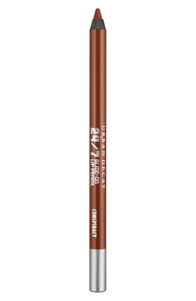 Urban Decay 24/7 Glide-on Waterproof Lip Liner Conspiracy 0.04 oz In Conspiracy (plum-bronze)