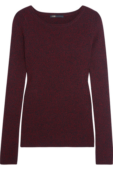 Maje Ribbed-knit Sweater | ModeSens