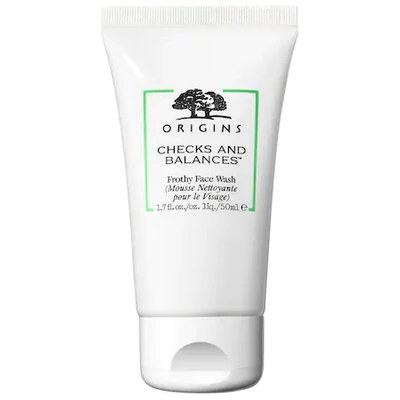 Origins Checks And Balances Frothy Face Wash 1.7 oz/ 50 ml