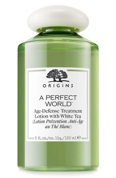 Origins A Perfect World&trade; Age-defense Treatment Lotion With White Tea 5 oz/ 150 ml