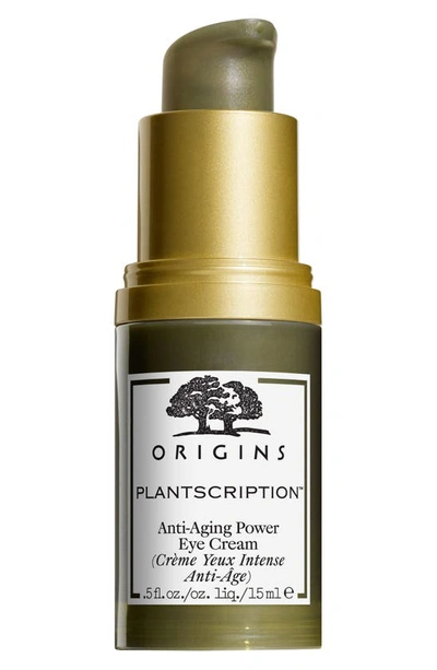 Origins Plantscription&trade; Anti-aging Power Eye Cream 0.5 oz/ 15 ml In White