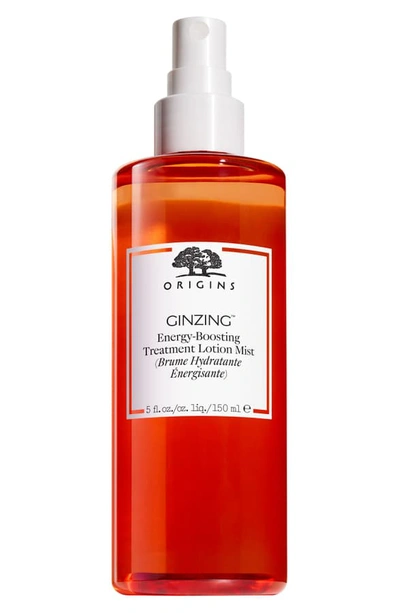 Origins Ginzing&trade; Energy-boosting Treatment Lotion Mist 5 oz/ 148 ml In White