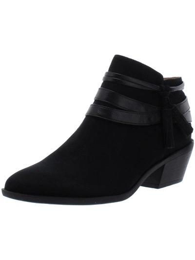 Lifestride Paloma Womens Microsuede Zipper Ankle Boots In Multi