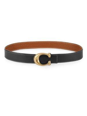 coach logo belt