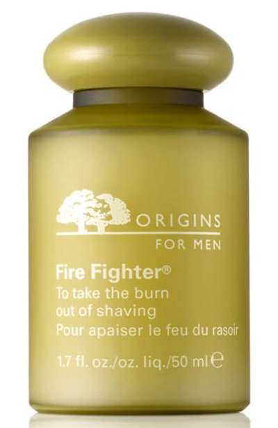 Origins Fire Fighter To Take The Burn Out Of Shaving In White