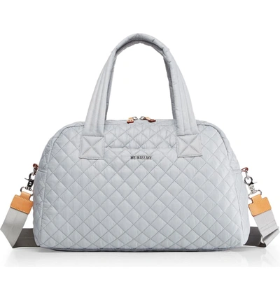 Mz Wallace Jimmy Bag - Grey In Dove Gray/silver