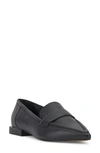 Vince Camuto Calentha Pointed Toe Loafer In Black
