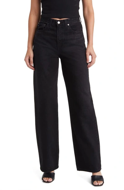 Ag Kora Straight Leg Jeans In Black