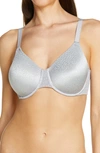 Wacoal Back Appeal Smoothing Underwire Bra In Silver Sconce