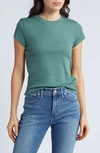 Madewell Brightside Rib T-shirt In Simply Sage