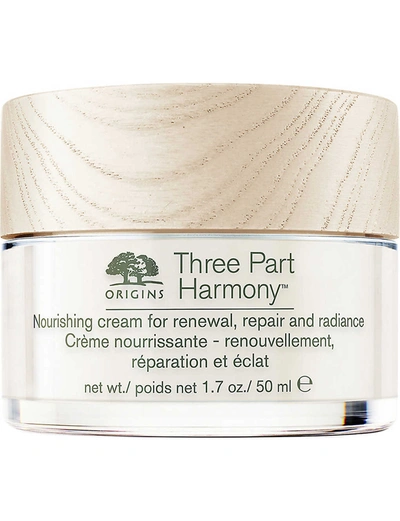 Origins - Three Part Harmony Day/night Eye Cream Duo For Renewal In Beige