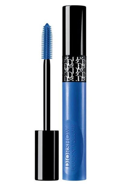 Dior Show Pump 'n' Volume Waterproof Mascara - 260 Blue Pump In 260 Blue Plump