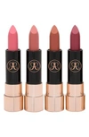 Anastasia Beverly Hills Nude Matte Lipstick Set Soft Pink, Kiss, Spice, Dead Roses