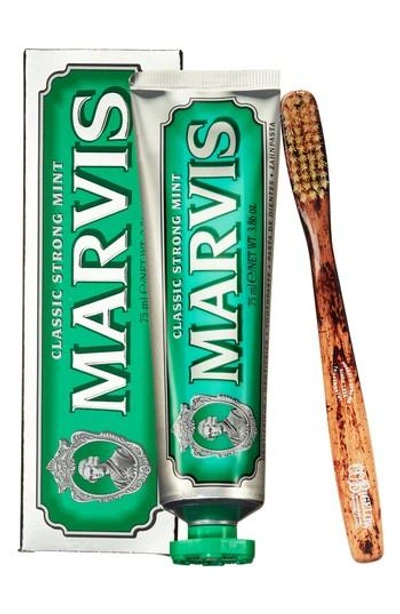 C.o. Bigelow Marvis Toothpaste & Toothbrush Set