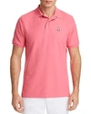 Psycho Bunny Short Sleeve Regular Fit Polo Shirt In Hot Pink