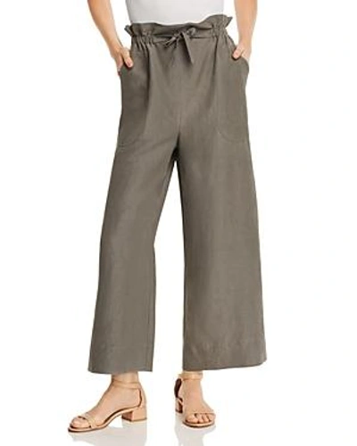 Rebecca Taylor High Rise Wide-leg Pants In Camouflage