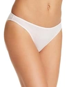 Hanro Ultralight Bikini In White Rose