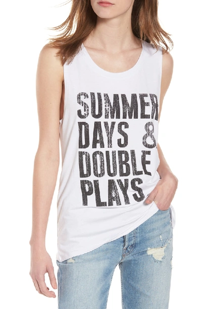 Prince Peter Summer Days & Double Plays Tank In White