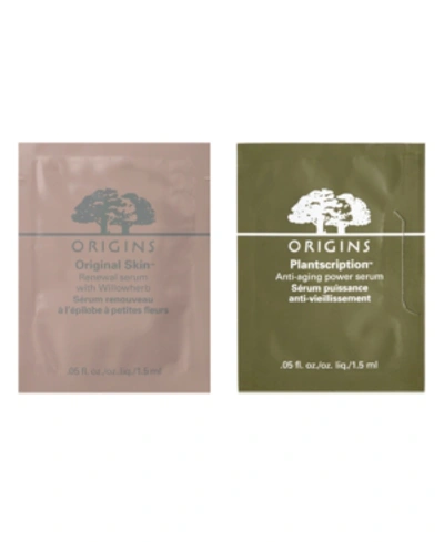 Origins Choose Your  Serum Sample With Any Beauty Purchase
