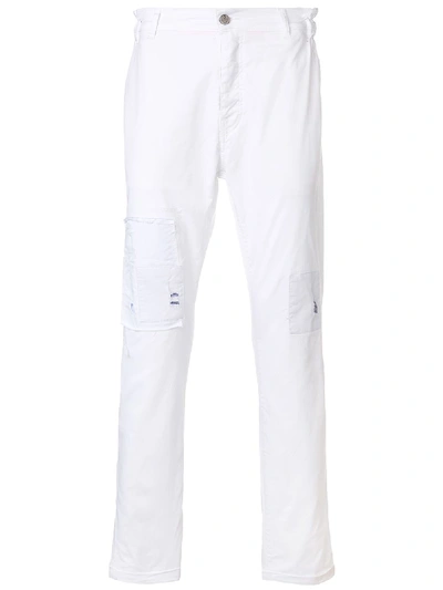 Frankie Morello Patch Detail Slim Fit Trousers
