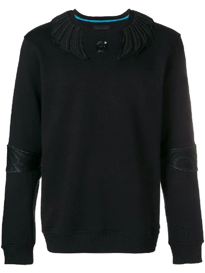 Frankie Morello Appliqué Detailed Sweatshirt