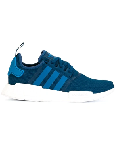 Adidas Originals Nmd R1 Primeknit Trainers In Blue