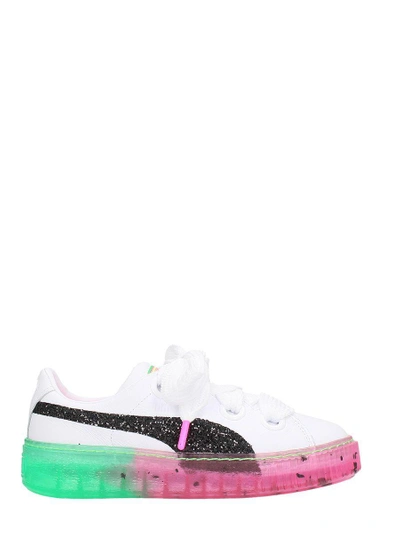 Sophia Webster X Puma Platform Candy Sneakers In White