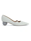 Paul Andrew Ankara Pumps - White