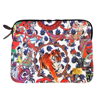 Jessica Russell Flint Crazy Circus Laptop Bag With Velvet Lining