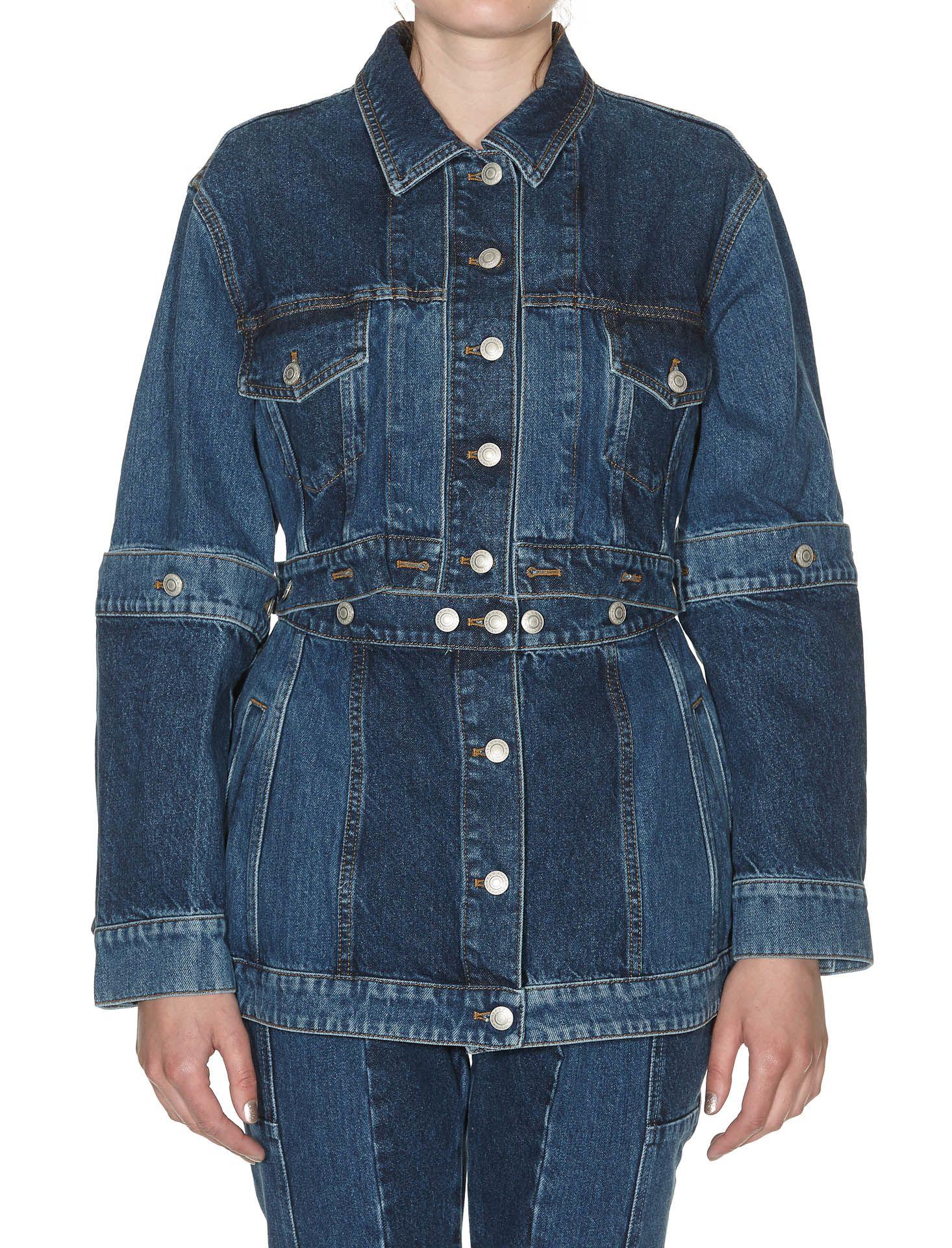 alexander mcqueen denim jacket
