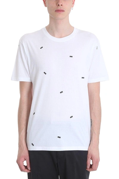 Society White Cotton T-shirt