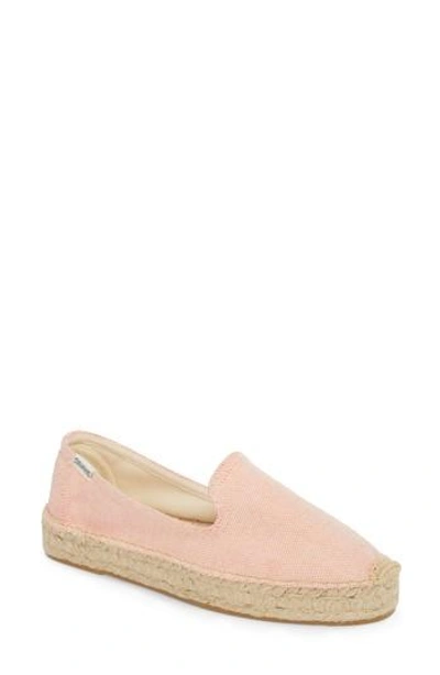 Soludos Platform Espadrille Flat In Sunset