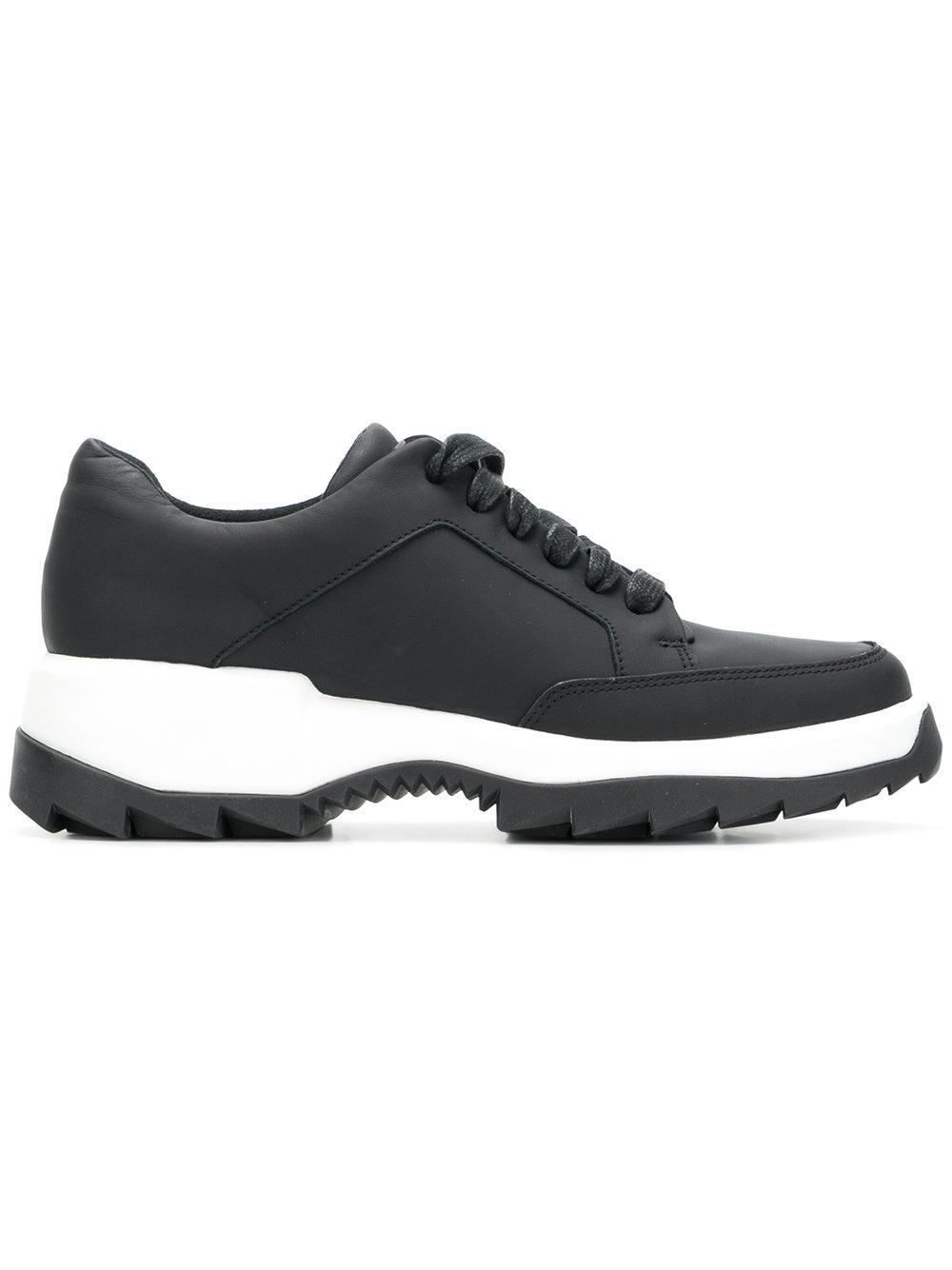 Camper Helix Lace-Up Sneakers - Black | ModeSens