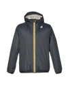 K-way Jackets In Dark Blue