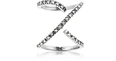 Federica Tosi Rings Cross Ring In Silver