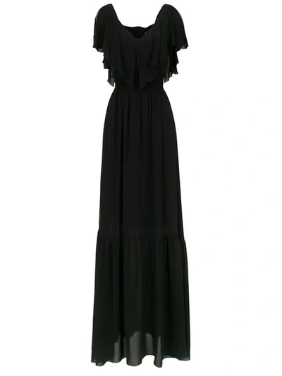 Olympiah Sierra Silk Dress In Black