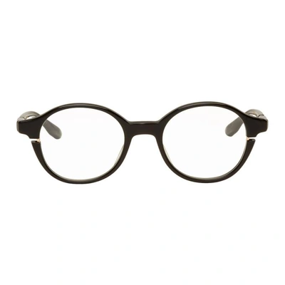 Dita Black Siglo Glasses In Black/whtgl